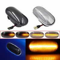 For Mitsubishi Lancer Pajero Mirag Galant 1998-2005 LED Dynamic Side Marker Light Turn Signal Sequential Blinker Indicator