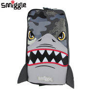 Australia Smiggle High Quality Original Childrens Pencil Bag Boys Gray Shark Clutch Bag School Stationery Pencil Kids Bags