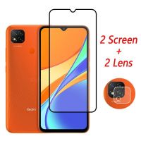 2-in-1 Camera Glass Redmi Note 7 9 9A 9C 10  Note 10 Tempered Glass Screen Protector Xiaomi Poco X3 NFC Glass For Xiaomi glass Electrical Safety