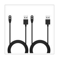 Black 2Pcs Magnetic Charger Cord for Aftershokz Aeropex AS800, Shokz OpenRun Pro,OpenRun,OpenComm Bone Conduction Headphones