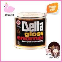 สีน้ำมัน DELTA #605 G 1/4GLGLOSS ENAMEL PAINT DELTA #605 1/4GAL **บริการเก็บเงินปลายทาง**