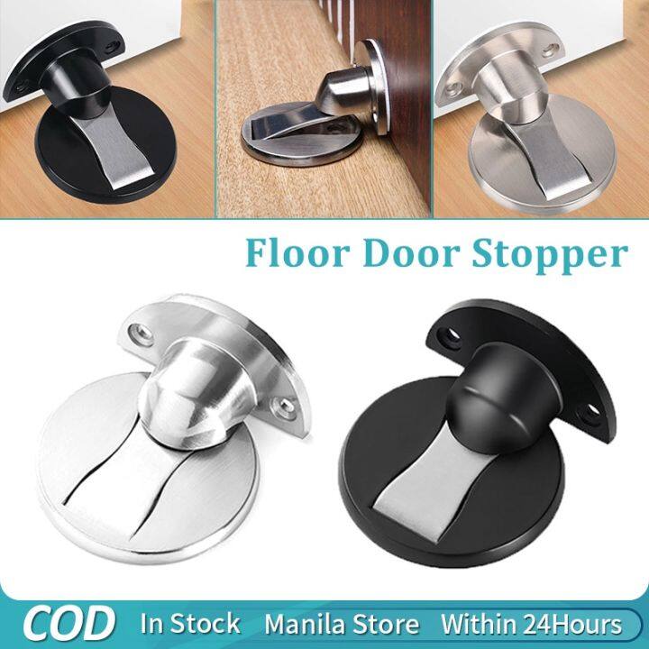 ★Floor Mount Magnet Door Stopper Invisible Magnetic Door Stop for ...