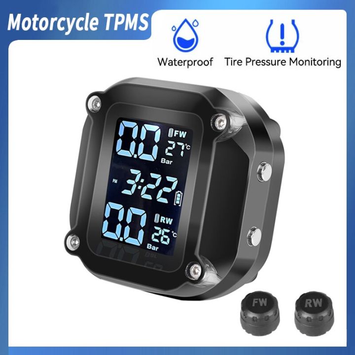 Motorcycle Tpms Tire Pressure Sensors Motor Tmps Pressure Tyre External Sensor For Motorbike