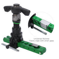 Ratchet Pipe Flaring Tool, 45° Eccentric Expander Hand Drill Function for Equipment Repair