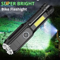 10000 Lumens Portable Bike Flashlight Strong Light High-power Rechargeable Tactical Flash light Outdoor Lighting LED Bike Light Rechargeable  Flashlig