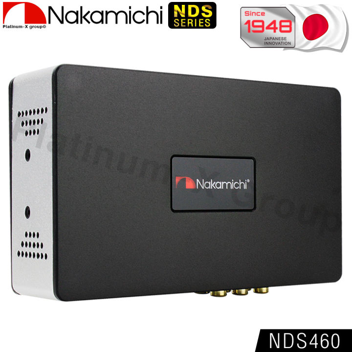 nakamichi-dsp-amplifier-nds460-31band-bluetooth-input-4-ch-output-6-ch-เครื่องเสียงรถยนต์-แอมป์ขยายเสียง-digital