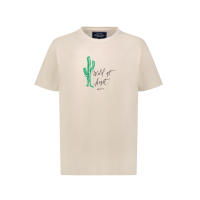 Khaki Bros. - คาคิบรอส - Round neck T-shirt - เสื้อยืดคอกลม - KM22K019