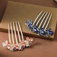 Inserted Comb Wreath Headdress Curler Hairpin Rhinestone Hair Accessories Hairclips Barrettes