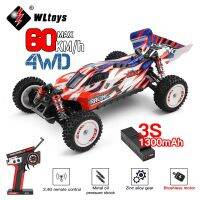 รถ J08 Wltoys 124008 60กม./ชม. 4WD รถ RC 3S แข่งมืออาชีพรถไม่แปรงถ่านไฟฟ้าความเร็วสูงออฟโรดของเล่นควบคุมระยะไกลของขวัญ