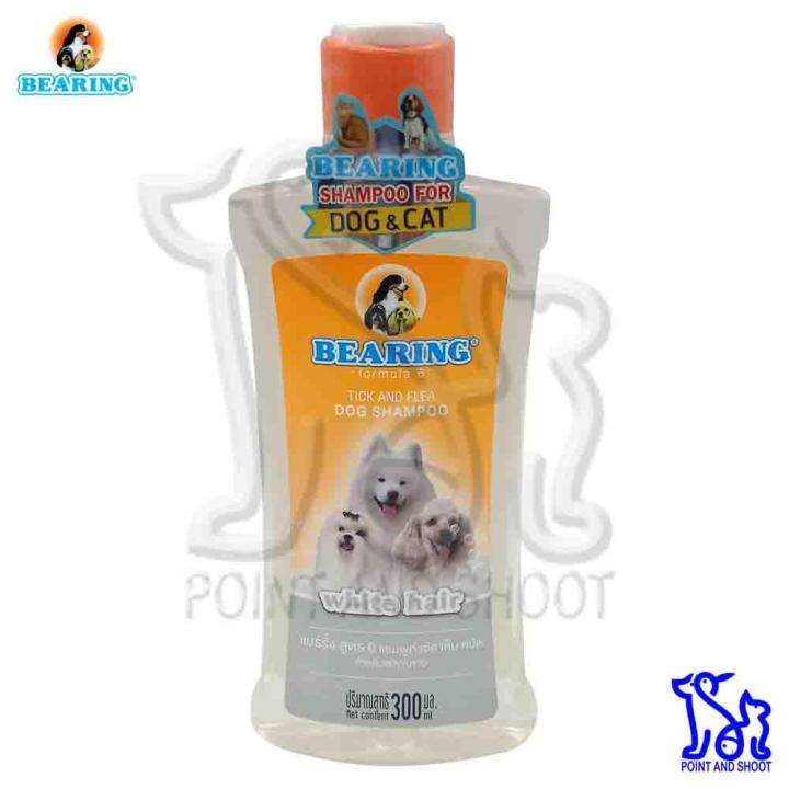 Bearing Formula 6 Tick and Flea Dog Shampoo (for White Hair) 300ml