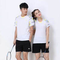 Badminton Shirts World Champion Team Tournament Apparel Breathable Quick Dry Men Women Training Sportswear Suit -40