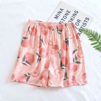 Ms copy printed cotton shorts broken beautiful pajamas loose that occupy the home web celebrity thin section big yards to wear pants in the summer of fashionable home