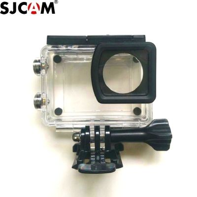 SJCAM กล้องเคสกันน้ำใต้น้ำอุปกรณ์เสริมสำหรับดำน้ำลึก30ม. กล่องอุปกรณ์เสริมสำหรับ SJCAM SJ6 LEGEND กล้องตัวตลก