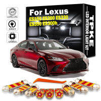 TPKE Canbus สำหรับ Lexus ES 250 300 330 350 300H ES300 ES330 ES350 ES300h 1989-2018อัตโนมัติ LED ภายในชุดอุปกรณ์เสริม