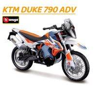 Bburago 1:18 KTM 790ผจญภัย R แรลลี่อัลลอยด์แข่งรถมอเตอร์ไซค์จำลองโมเดลรถมอเตอร์ไซด์ถนนโลหะหล่อจากเหล็กสำหรับเป็นของขวัญ