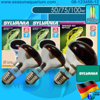 ? Sylvania Reptiles Infrared 50w / 75w / 100w หลอดความร้อน หลอดอินฟราเรด R63 R80 Lamp E27 หลอดสัตว์เลื้อยคลาน ไก่ นก heat lamp red lamp