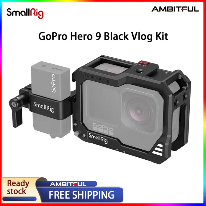 SmallRig GoPro Hero 9/GoPro Hero 10 Black Vlog Kit Compatible With