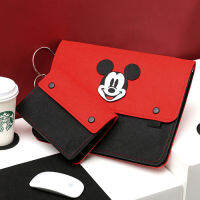 s New Luxury Cartoon Mickey Briefcase Computer Bag Fashion Handbag Durable Multifunctional Portable Notebook Liner Bag