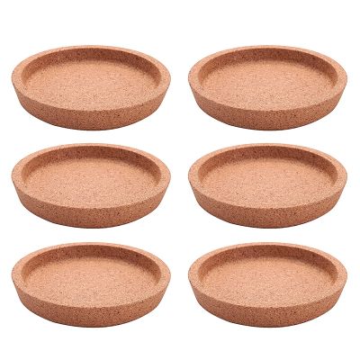 Cork Coasters, 4 Inch Absorbent Heat Resistant Round Cork Coasters for Most Kind of Mugs in Office or Home