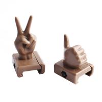 【YY】WoSporT Funny Sight Interesting Aiming 4 Piece Novelty Finger Sight Nylon Material Durable