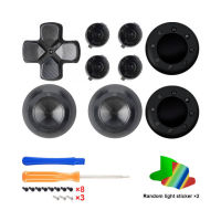 Applicable PS5 game handle keypad accessories modified metal replacement button set metal mob cap Cross Key