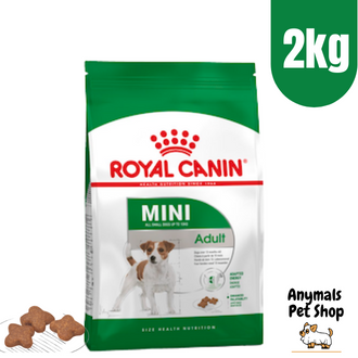 Royal canin Mini Adult 2kg สุนัขพันธุ์เล็ก อายุ 1ปีขึ้นไป ขนาด 2  กก.