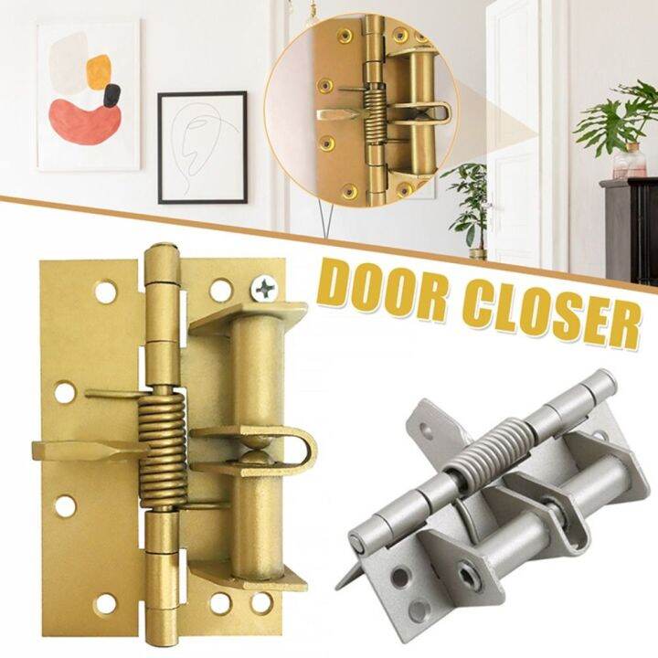 LTMGZ Invisible Door Hinge Wardrobe Automatic Spring Adjust