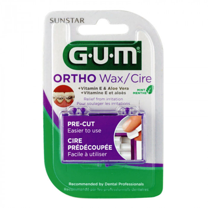 sunstar-gum-orthodontic-wax-724-ช่วยลดความเจ็บปวด-และการระคายเคืองจากอุปกรณ์จัดฟัน