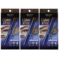 Browit Aris Long Stay Eyebrow Pomade 1.6g เจลเขียนคิ้วน้องฉัตร คิ้วสวยเป๊ะ ติดทน กันน้ำ กันเหงื่อ ไม่ดรอประหว่างวัน