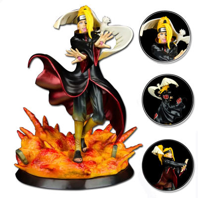 Anime Role Deidara Figure Action Statue Figurine PVC Collection Model Figure Toys 17cm With Color Box Stickes Doll