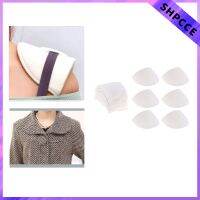 6 Pairs Of Shoulder Pad Armwarmers Crescent Padding For Suit Blouses