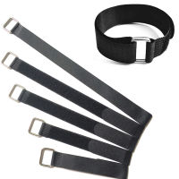 50PcsLot Metal Iron Buckle Reusable Ties Hook and loop Strap Cable Ties Tape Nylon Velcros Strap Wrap Zip Bundle Cable Organize