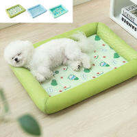 ฤดูร้อน Breathable Dog Mat Cushion Cool Sleeping Pad ผ้าห่มนุ่มล้างทำความสะอาดได้สุนัข Cat เตียงโซฟาสำหรับสุนัขขนาดกลางขนาดเล็ก