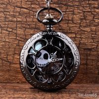 ⌚ นาฬิกา Model of hollowed-out pumpkin black ball mummy literal nightmare before Christmas theme pocket watch