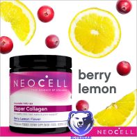 Neocell Super Collagen Type 1&amp;3 Berry Lemon 190g คอลลาเจน ไทป์ 1 และ 3 ( ผลิตภัณฑ์เสริมอาหาร ) รสเบอร์รี่เลมอน 190 กรัม