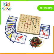 Giáo cụ Toán học Geoboards giúp bé phát triển trí thông minh hình học và