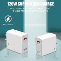 120W USB Charger Fast Charging GaN Wall Charger QC 5.0 For iPhone 14 12 Xiaomi 13 Samsung Huawei Universal Mobile Phone Adapter Wall Chargers