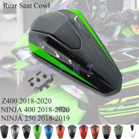 3D♨ฝาครอบ Kursi Belakang Motor ด้านหลังสำหรับ Kawasaki Ninja 400 250 2018 2019 2020 Ninja400 ABS/Krt