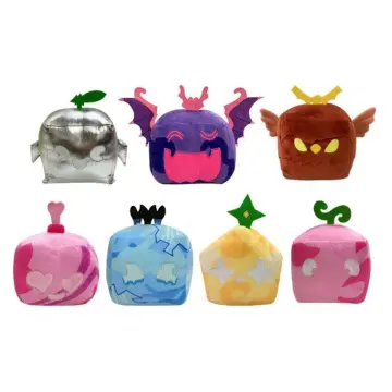 Blox Fruits Anime Game Plush Toy Fruit Leopard Pattern Box