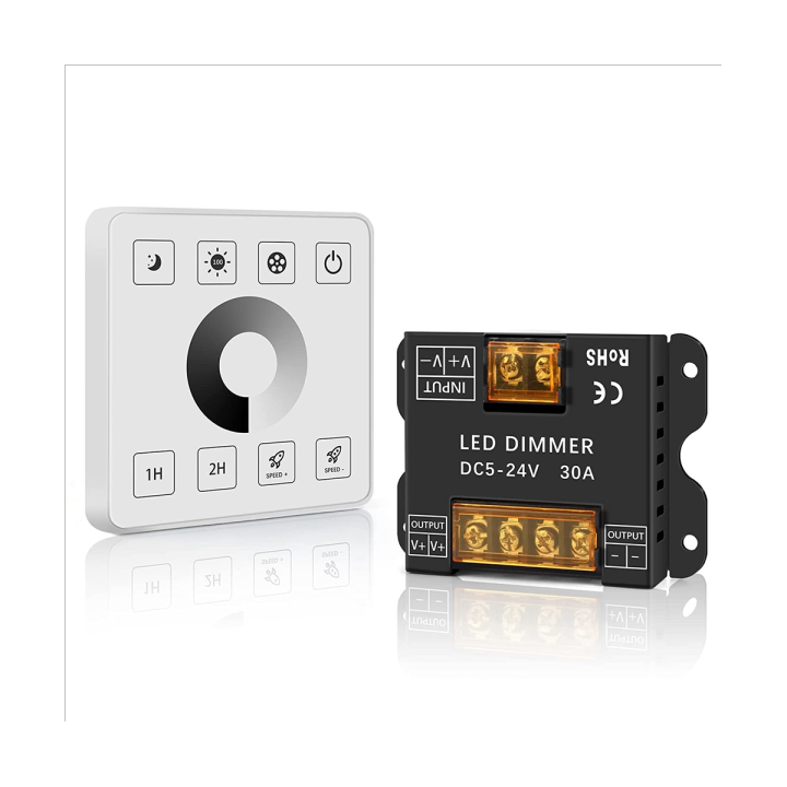 rf-wireless-wall-mounted-single-color-led-strip-lighting-rf-wireless-dimmer-control-kit-for-dc5-24v-30a