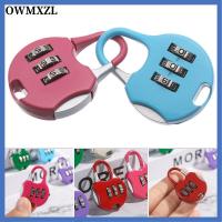 OWMXZL 1pcs ร้อน โลหะ กระเป๋าเดินทาง รหัสผสม กระเป๋าเดินทาง ป้องกันไดอารี่ ล็อครหัสผ่าน หน้าปัด 3 หลัก กุญแจ เครื่องมือรักษาความปลอดภัย