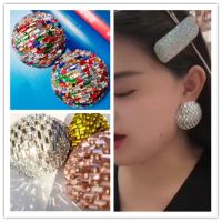 【YF】﹉❁  Round Staring Extraggerated  Big Stud Earrings Fashion Jewelry