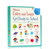 Original English picture book listen and learn get ready for school