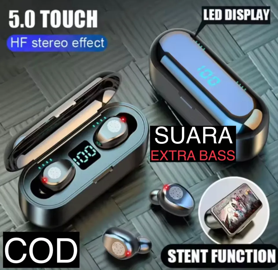 Headset Bluetooth Super Bass - ￼Headphone Bluetooth Model Telinga Kucing  LED Wireless Stereo Bass - Handsfree Wireless Gaming Terlaris