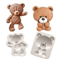 Bears And Alpacas Fondant Cake Molds For Baking Decoration Cake Tools Cake Topper Mould Sugar Craft Mold Gumpaste Mold XK113 Bread Cake  Cookie Access