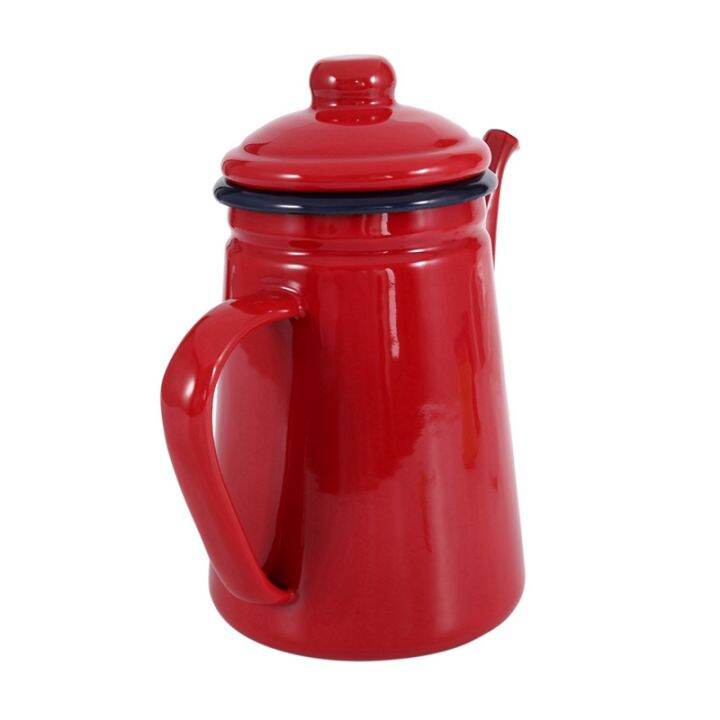 3x-1-1l-high-grade-enamel-coffee-pot-pour-over-milk-water-jug-pitcher-barista-teapot-kettle-for-gas-stove-red