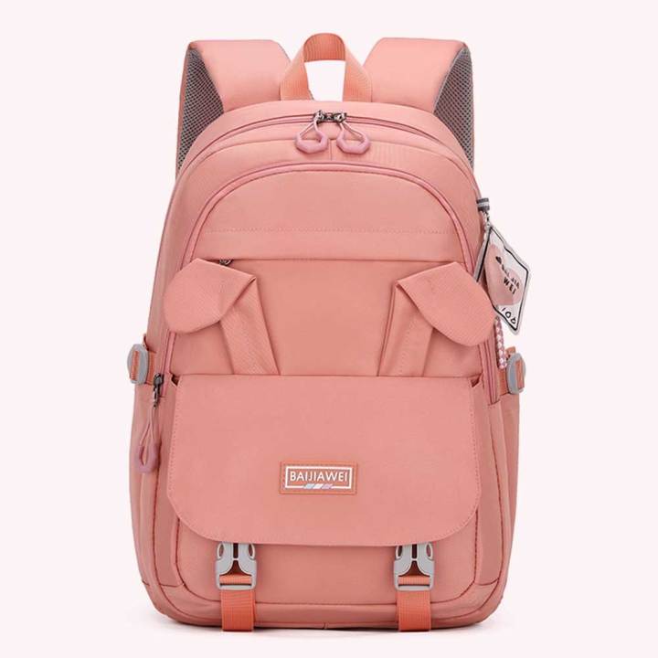 กระเป๋าเป้นักศึกษากระเป๋าโรงเรียนน่ารักหลายกระเป๋าง่ายสำหรับสาววัยรุ่น