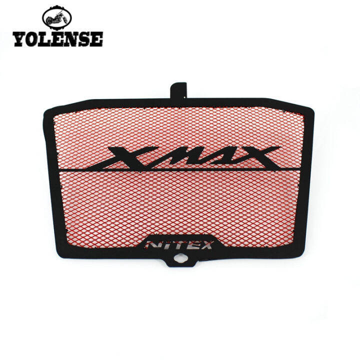 สำหรับ-yamaha-xmax300-xmax250-xmax-250-300-x-max-2017-2018หม้อน้ำรถจักรยานยนต์-grille-cover-guard-ป้องกันสแตนเลส