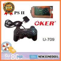 Oker จอยเกมส์ (PS II) Playstation2 รุ่น U-709 เลือก 1 ชิ้น 1 อย่าง Computer คอมพิวเตอร์ Case wifi wireless bluetooth pad fan ลำโพง หูฟัง ไร้สาย HDMI Notebook Tablet เคส CPU Ram SSD USB TypeC Mini โรงเรียน โทรศัพท์ Keyborad Mouse Game เกม Mainboard