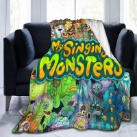 [Ultra-Soft Micro Fleece Blanket] My Singing-Monsters Fleece Blanket for All Season